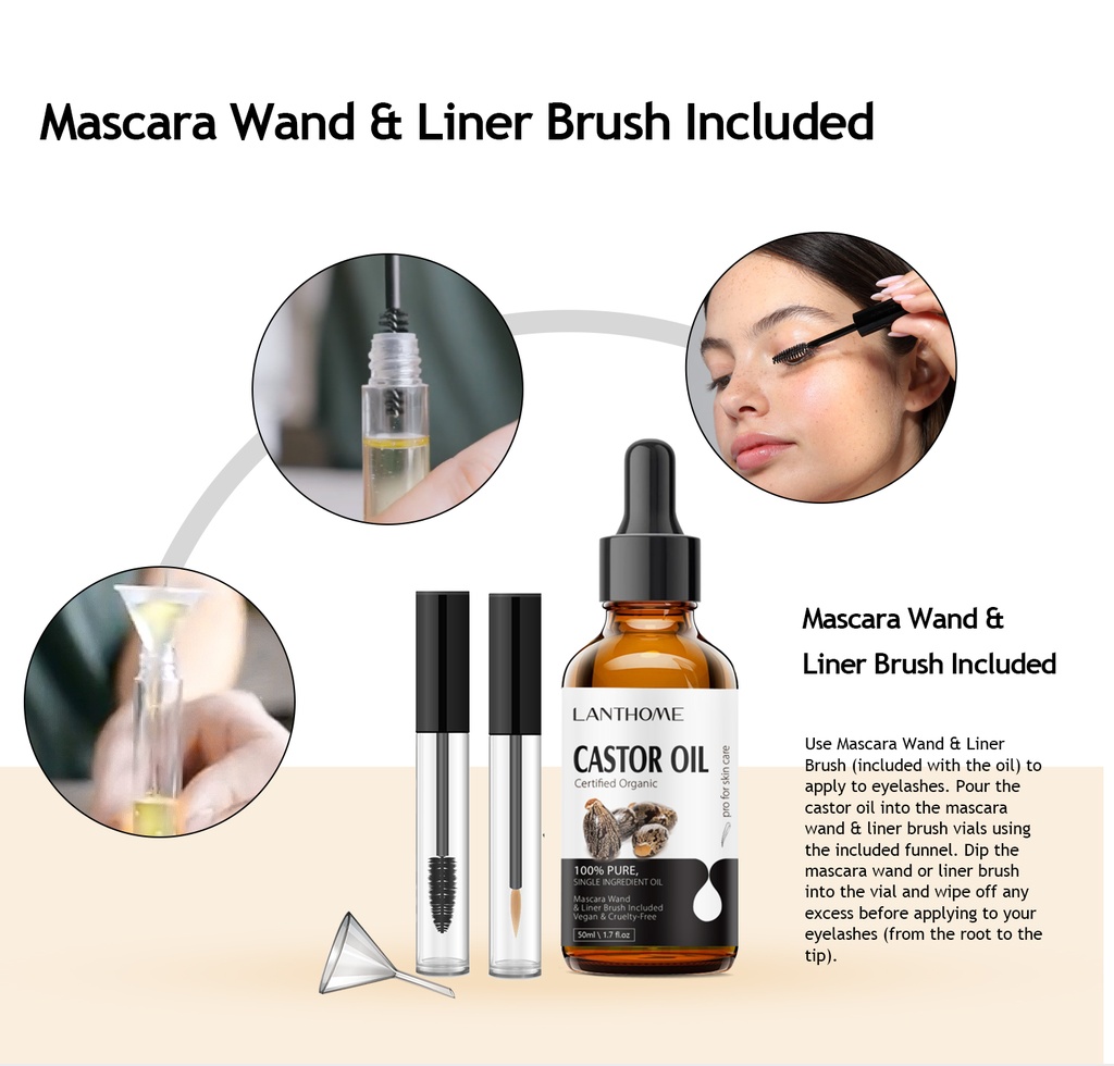 LANTHOME CASTOR OIL 50ml