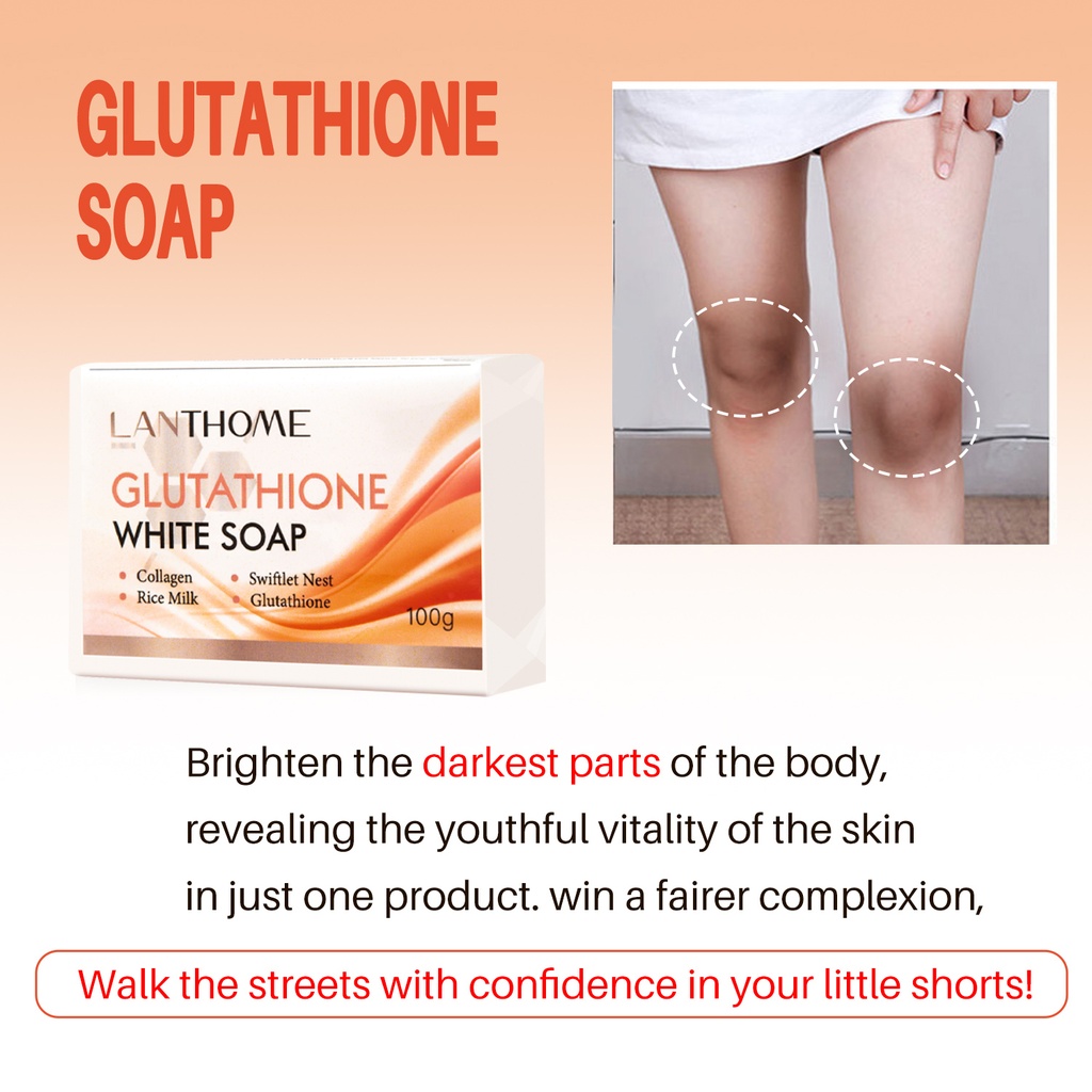 LANTHOME GLUTATHIONE WHITE SOAP