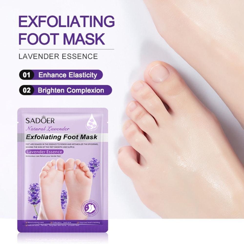 Sadoer Exfoliating Foot Mask - Lavender Essence
