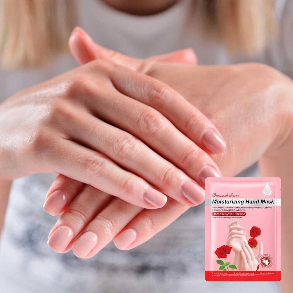 Sadoer Moisturizing Hand Mask - Damask Rose Essence