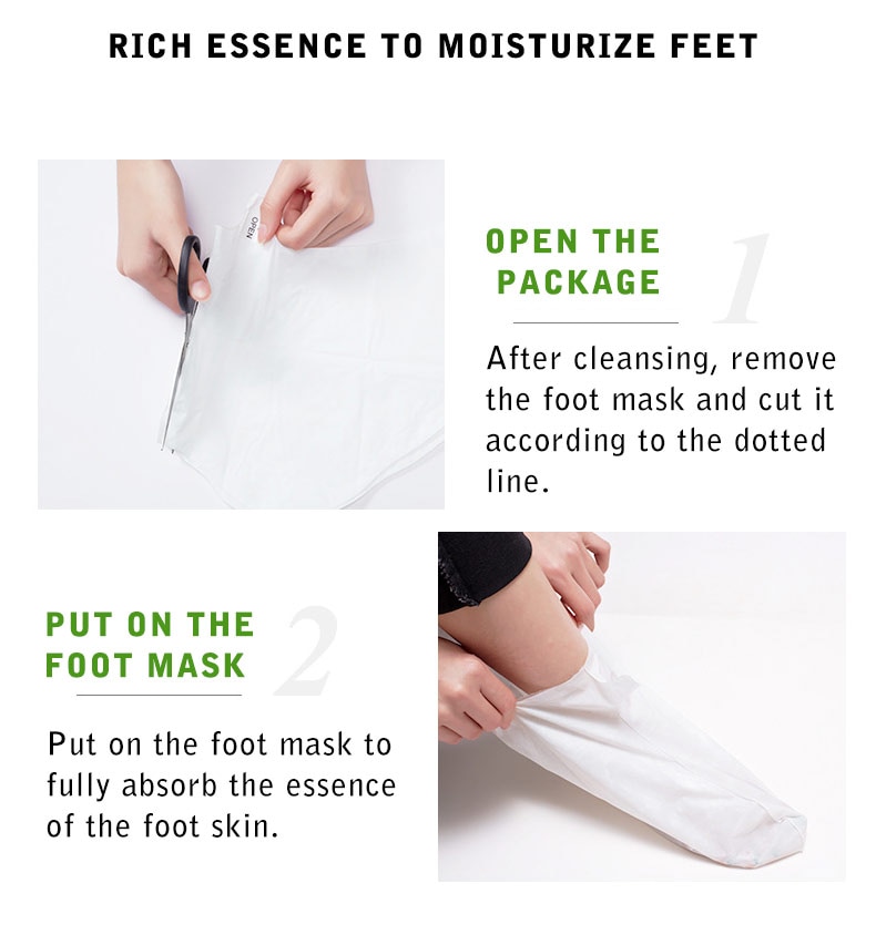 Bioaqua Avocado Niacinamide Moisturizing Foot Mask