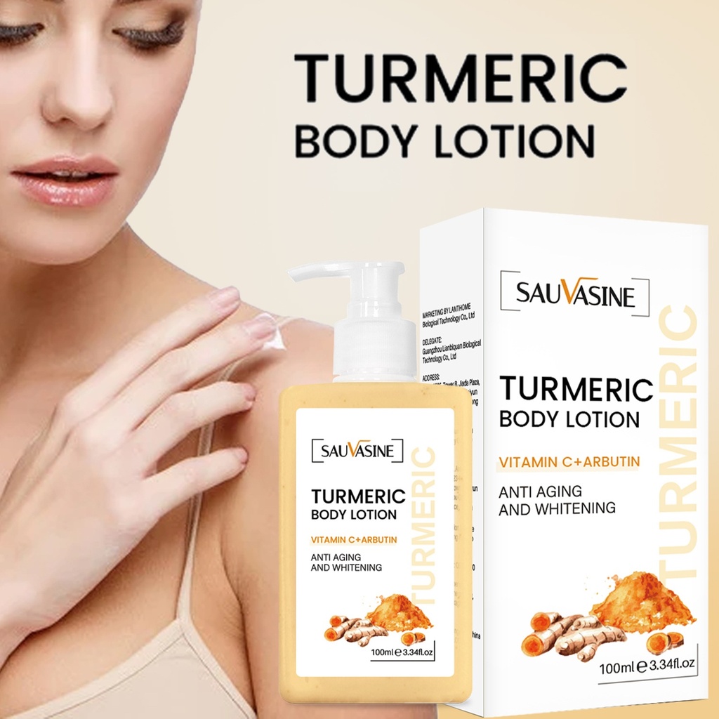 SAUVASINE TURMERIC BODY LOTION