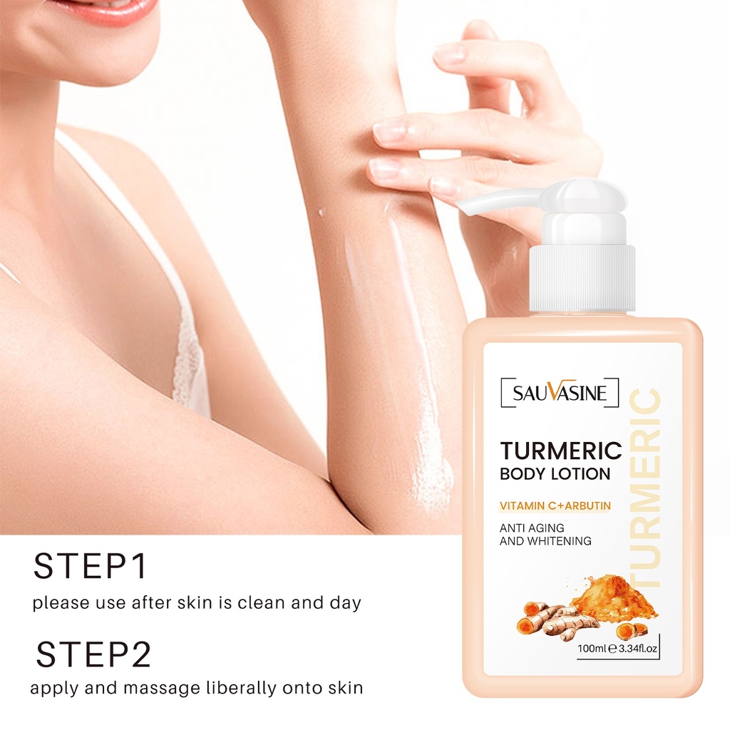 SAUVASINE TURMERIC BODY LOTION