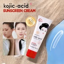 Kojic Acid Sunscreen Cream Fade Spots SPF50