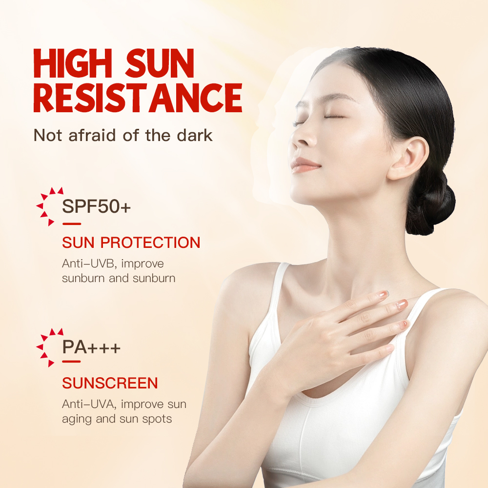 Kojic Acid Sunscreen Cream Fade Spots SPF50