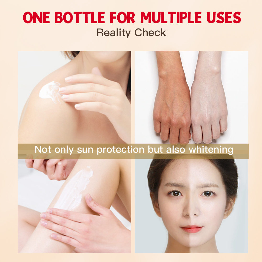 Kojic Acid Sunscreen Cream Fade Spots SPF50