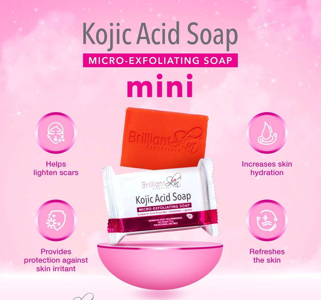 BRILLIANT SKIN KOJIC ACID SOAP