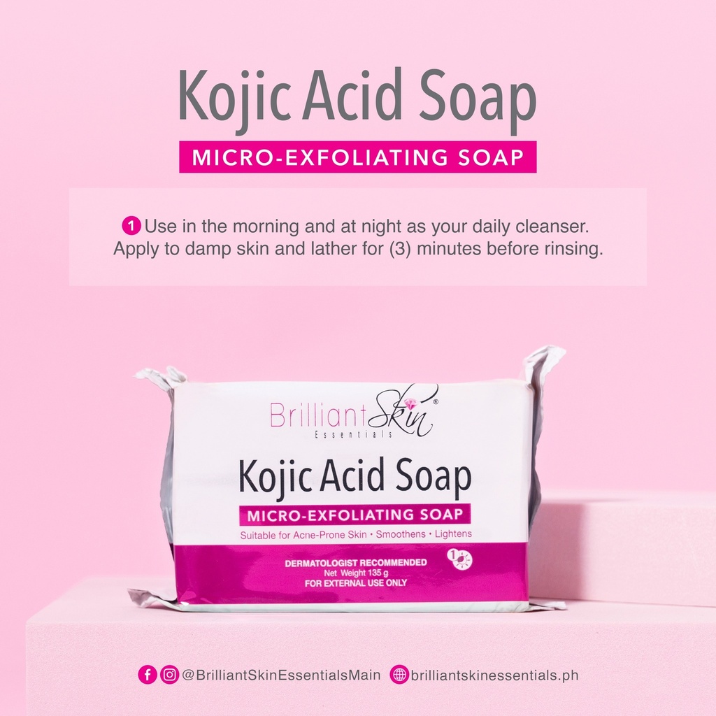 BRILLIANT SKIN KOJIC ACID SOAP