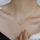 BALL BEAD CHAIN NECKLACE