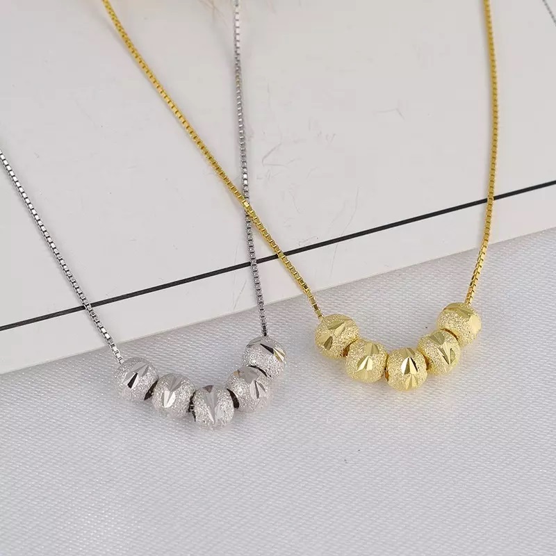 BALL BEAD CHAIN NECKLACE