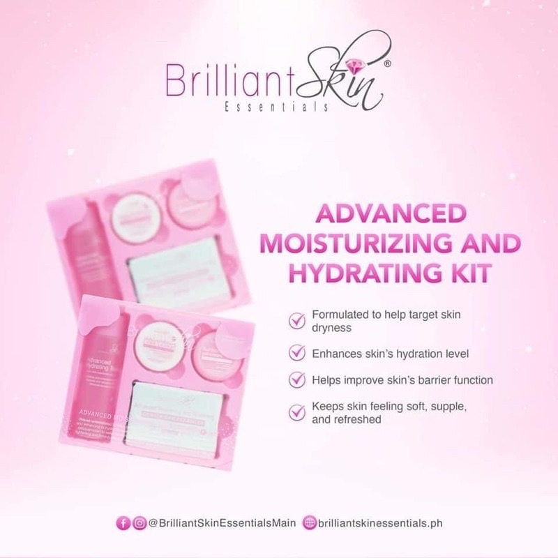 BRILLIANT SKIN ADVANCED MOISTURIZING AND HYDRATING KIT