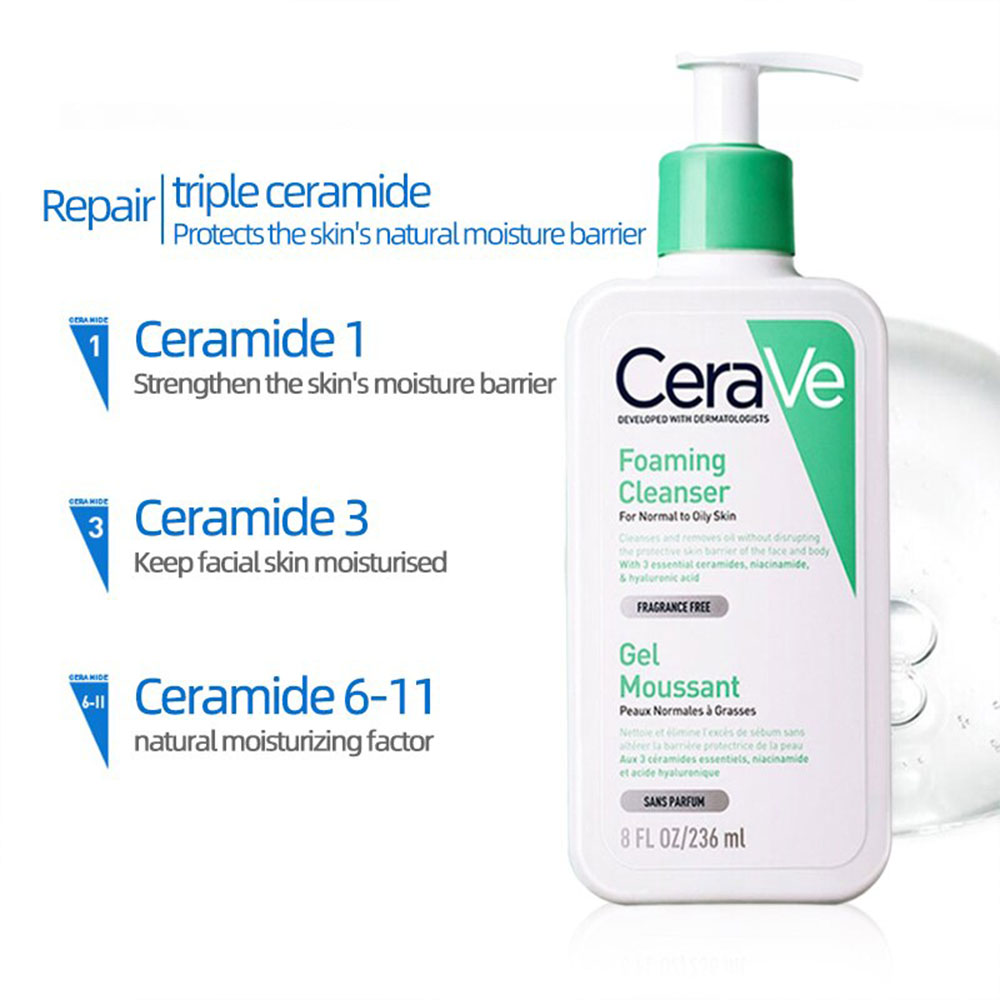 Cerave Foaming Cleanser (236 ml)