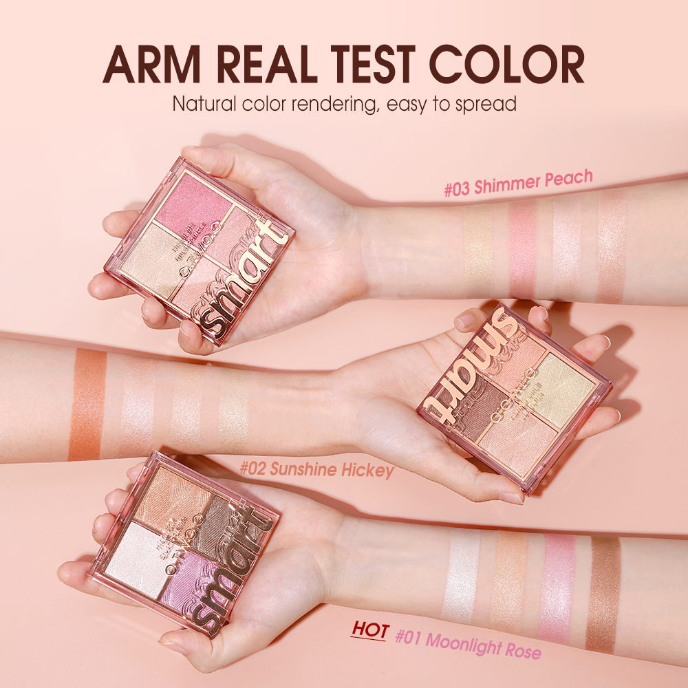 O.TWO.O Highlight Blush Palette