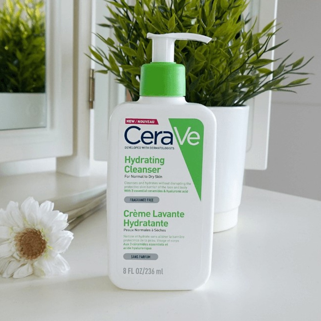 Cerave Hydrating Cleanser (236 ml)