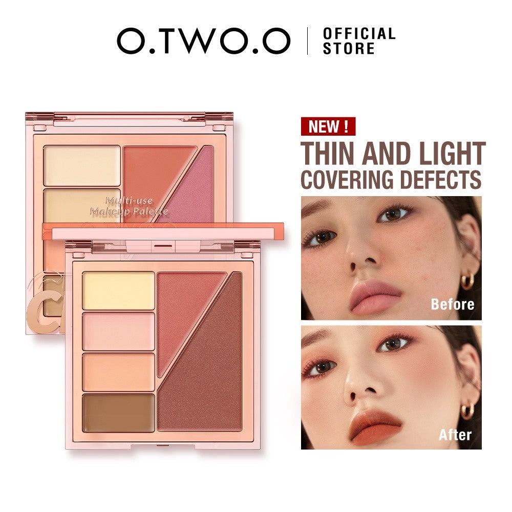 O.TWO.O Makeup Pallete Of Concealer Contour Blush Cream