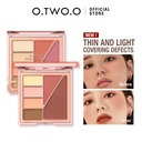 O.TWO.O Makeup Pallete Of Concealer Contour Blush Cream
