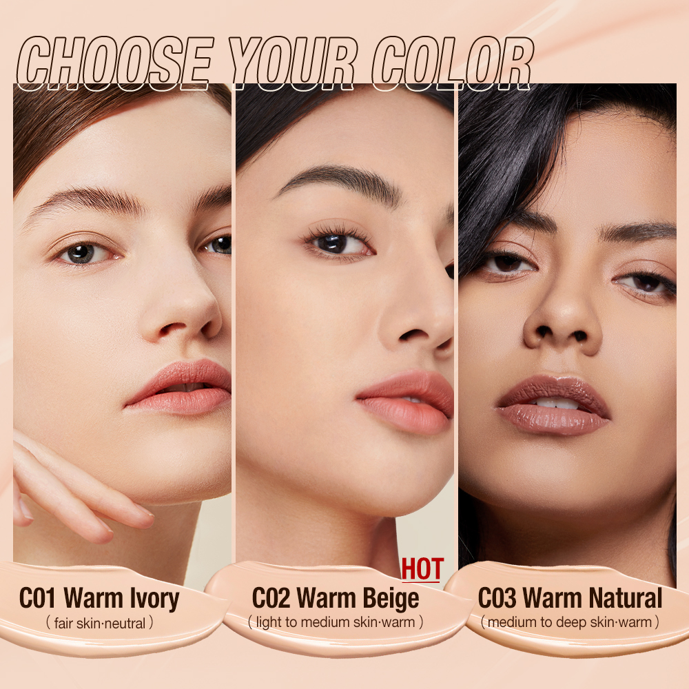 O.TWO.O Matt Finish Medium Coverage Liquid Foundation