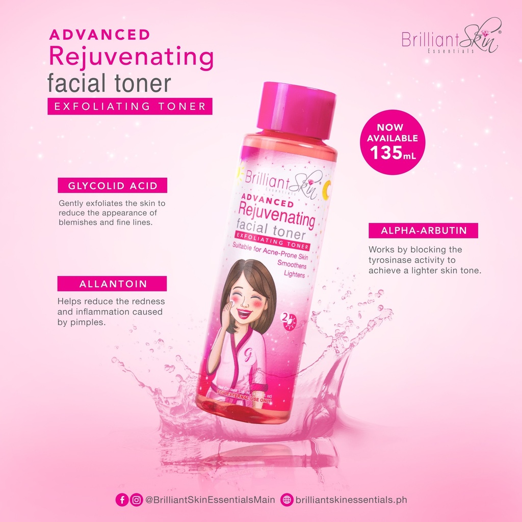 BRILLIANT SKIN ADVANCED REJUVENATING FACIAL TONER