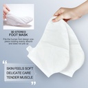 Sadoer Exfoliating Foot Mask - Goat Milk Essence