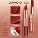 O.TWO.O 2 in 1 Lipstick Double Head Lipstick and Lip Mud