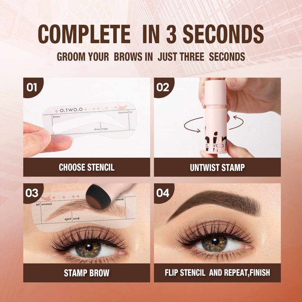 O.TWO.O SHINE SERIES-- Air Cushion Eyebrow Powder