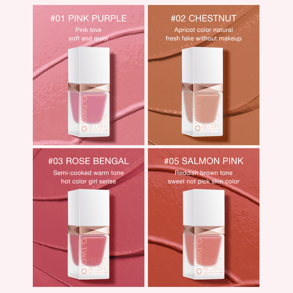 O.TWO.O Velvet Liquid Blush