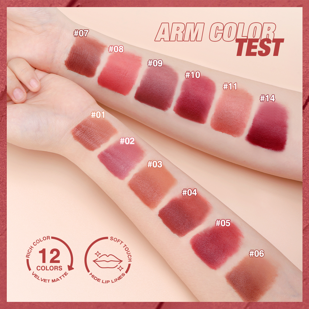 O.TWO.O Velvet Matte Lip & Cheek Mud