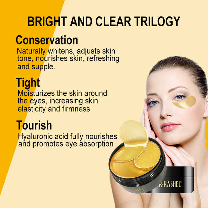 DR.RASHEL 24K GOLD COLLAGEN HYDROGEL EYE MASK