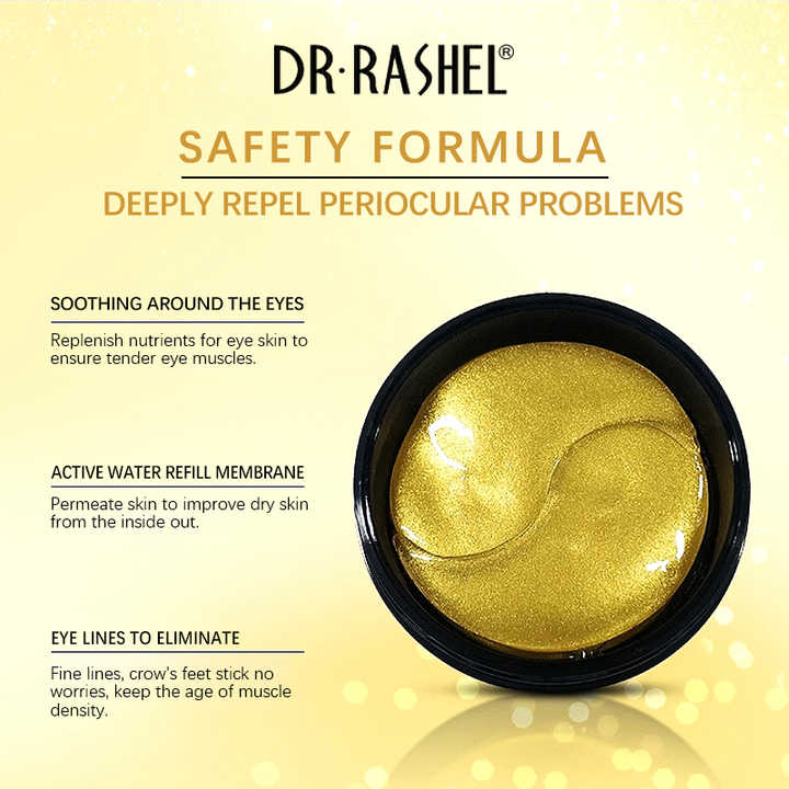 DR.RASHEL 24K GOLD COLLAGEN HYDROGEL EYE MASK