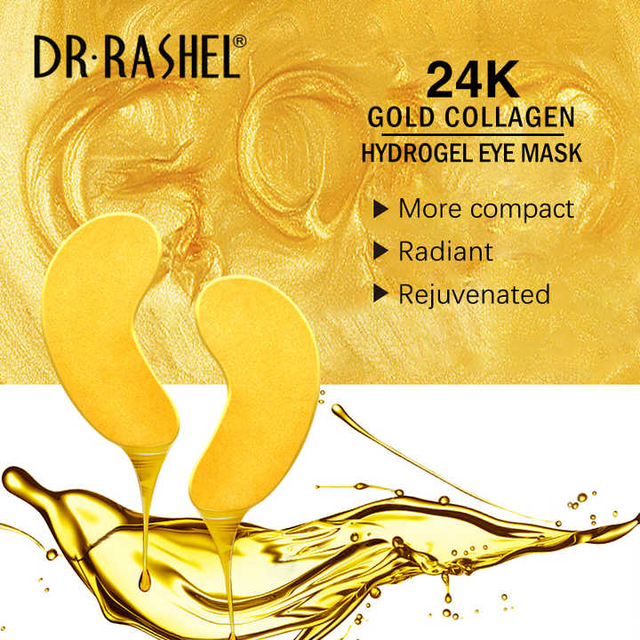 DR.RASHEL 24K GOLD COLLAGEN HYDROGEL EYE MASK