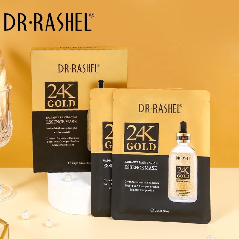 DR.RASHEL 24K GOLD RADIANCE & ANTI AGING ESSENCE MASK