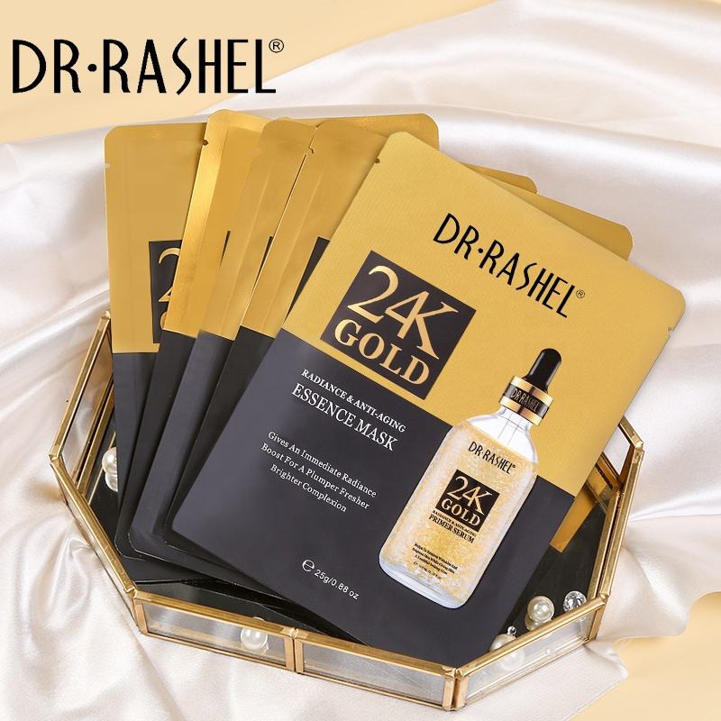 DR.RASHEL 24K GOLD RADIANCE & ANTI AGING ESSENCE MASK