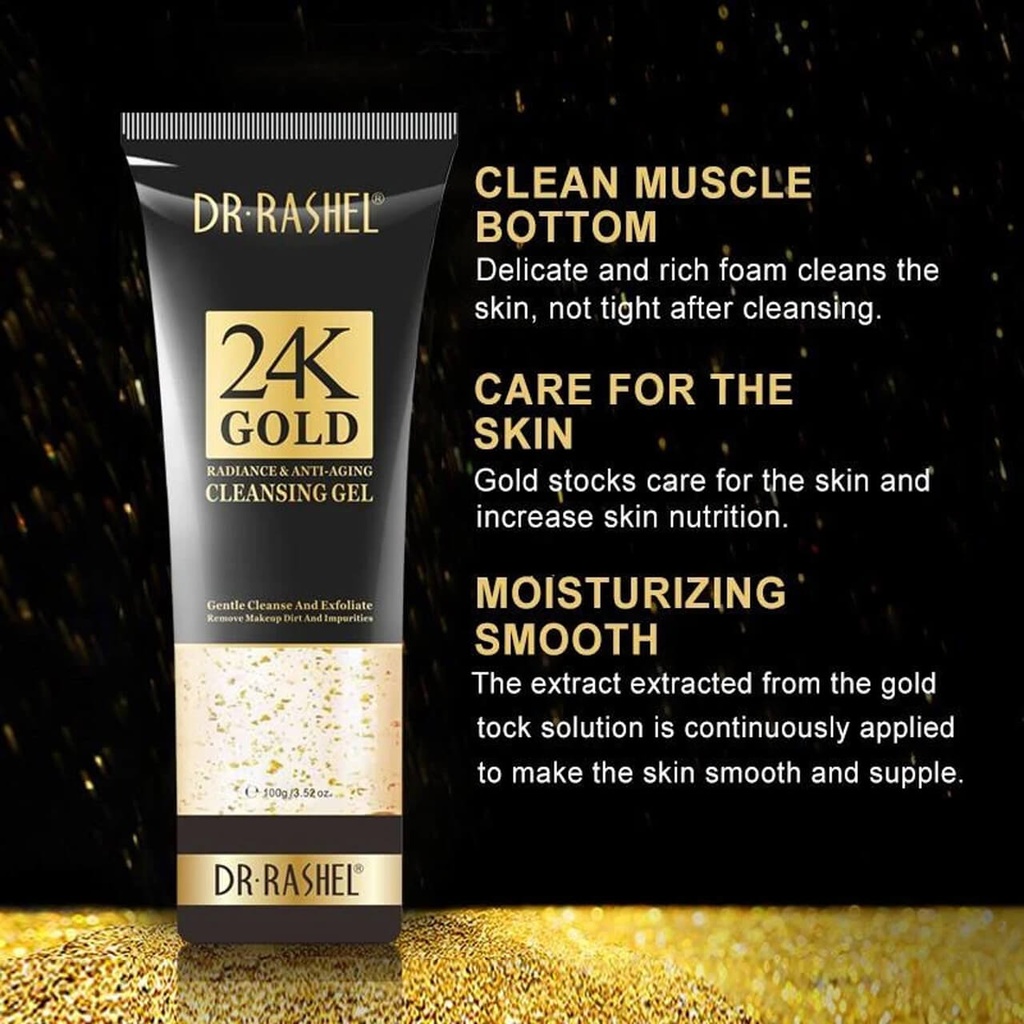 DR.RASHEL 24K GOLD RADIANCE & ANTI-AGING CLEANSING GEL
