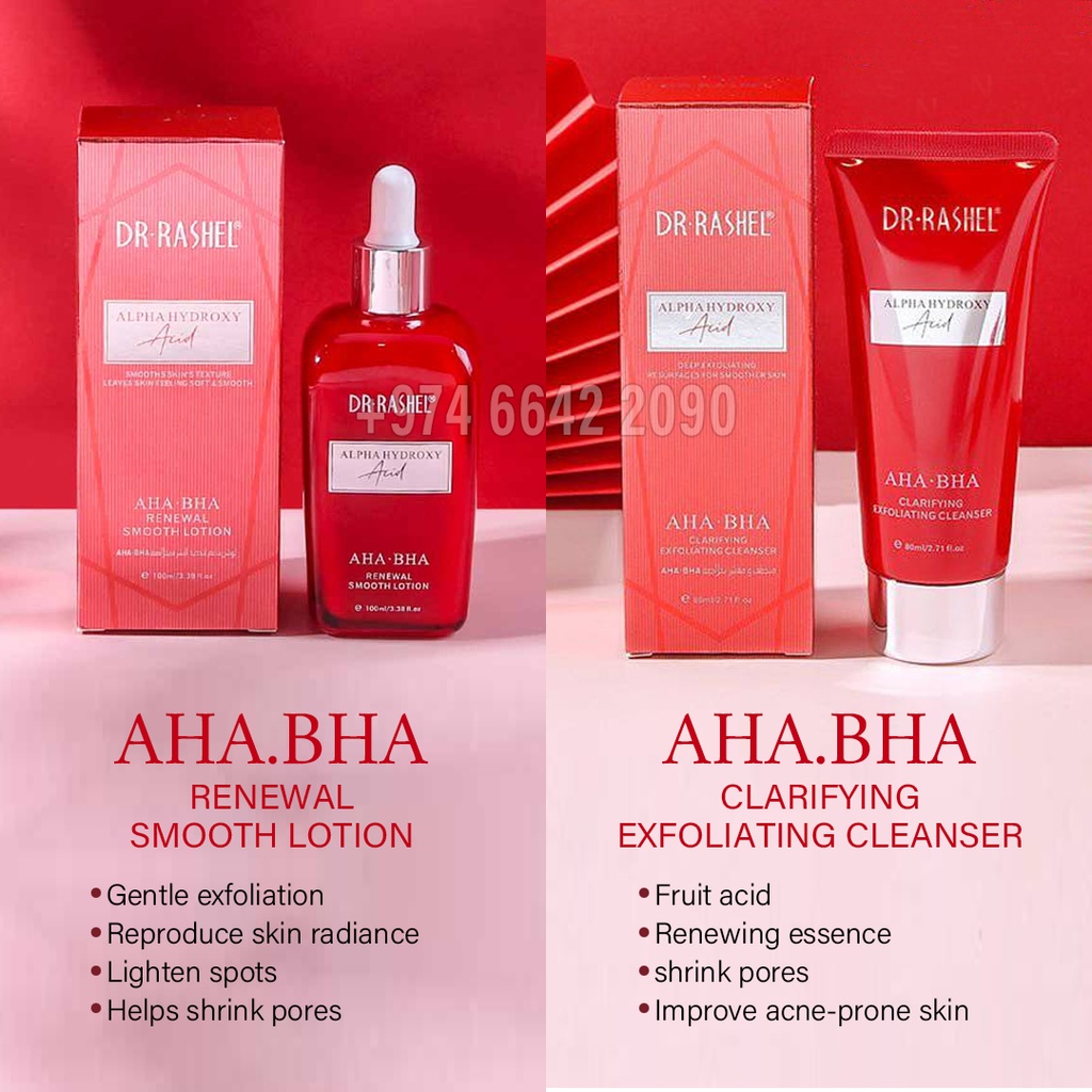 DR.RASHEL AHA BHA MIRACLE RENEWAL SKINCARE KIT 11 PCS