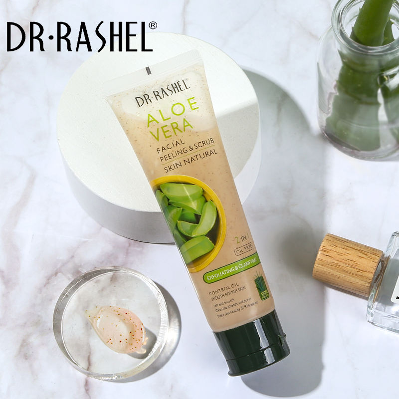 DR.RASHEL ALOE VERA FACIAL PEELING & SCRUB 2 IN 1