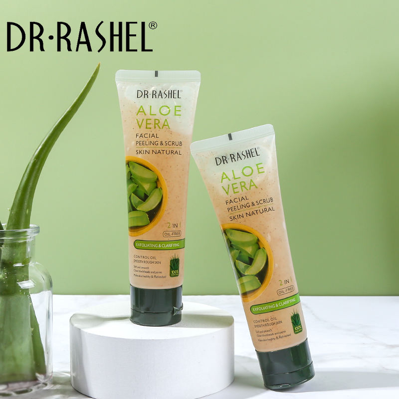 DR.RASHEL ALOE VERA FACIAL PEELING & SCRUB 2 IN 1