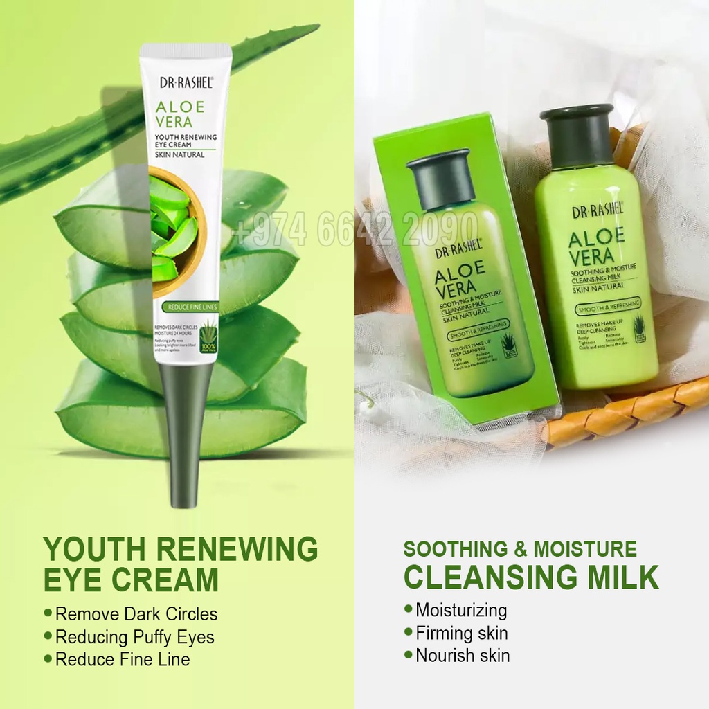 DR.RASHEL ALOE VERA SKIN NATURAL SOOTHING & MOISTURE SKIN CARE SERIES
