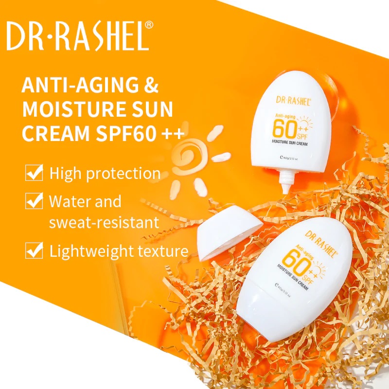 DR.RASHEL ANTI AGING 60++SPF MOISTURE SUN CREAM
