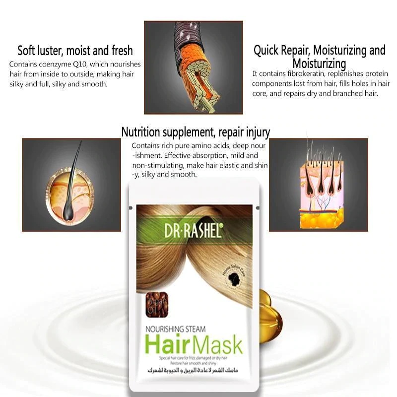 DR.RASHEL ARGAN OIL NOURISHING STEAM HAIR MASK