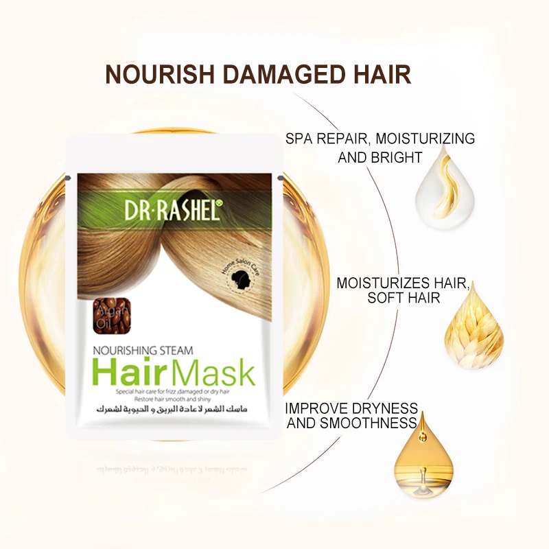 DR.RASHEL ARGAN OIL NOURISHING STEAM HAIR MASK