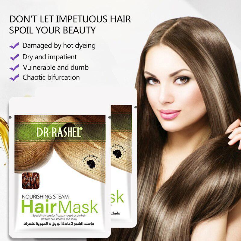 DR.RASHEL ARGAN OIL NOURISHING STEAM HAIR MASK