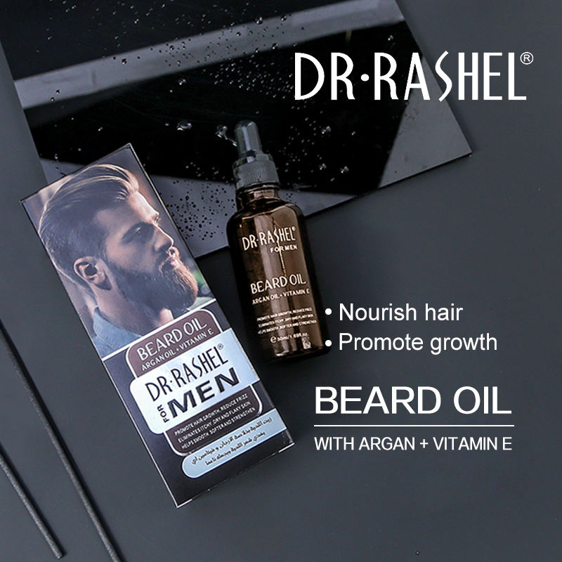 DR.RASHEL BEARD OIL ARGAN OIL + VITAMIN E