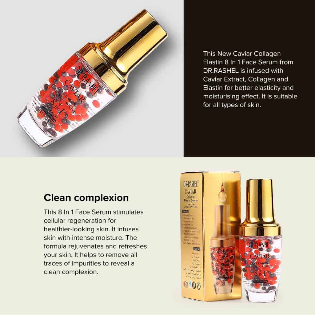 DR.RASHEL CAVIAR COLLAGEN ELASTIN SERUM 8 IN 1 FACE SERUM
