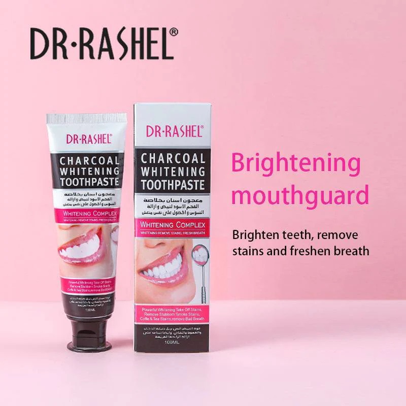 DR.RASHEL CHARCOAL WHITENING TOOTHPASTE - WHITENING COMPLEX