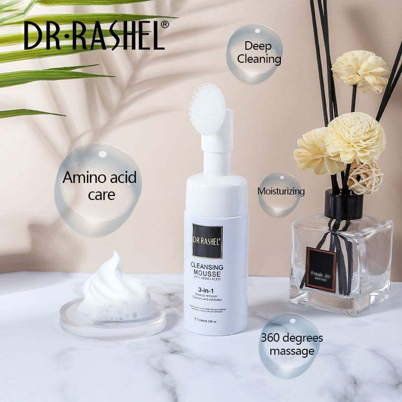 DR.RASHEL CLEANSING MOUSSE WITH AMINO ACIDS 3 IN 1