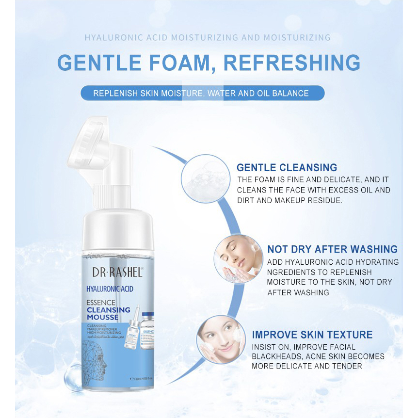 DR.RASHEL HYALURONIC ACID ESSENCE CLEANSING MOUSSE
