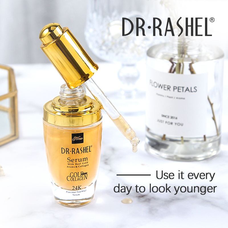 DR.RASHEL SERUM WITH REAL GOLD ATOMS & COLLAGEN GOLD AND COLLAGEN