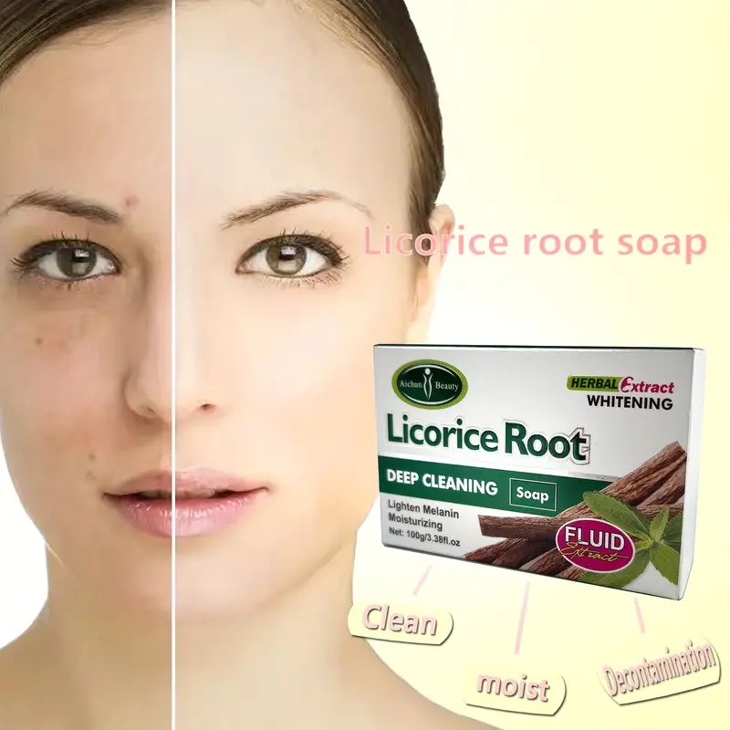 Aichun Beauty Licorice Root Deep Cleansing Soap