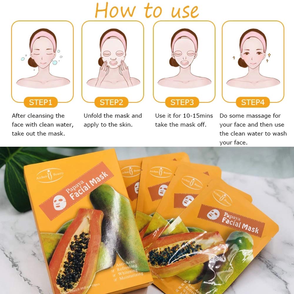 AICHUN BEAUTY PAPAYA FACIAL MASK
