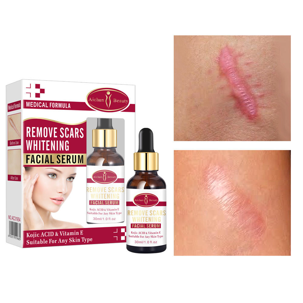 AICHUN BEAUTY REMOVE SCARS WHITENING FACIAL SERUM KOJIC ACID & VITAMIN E